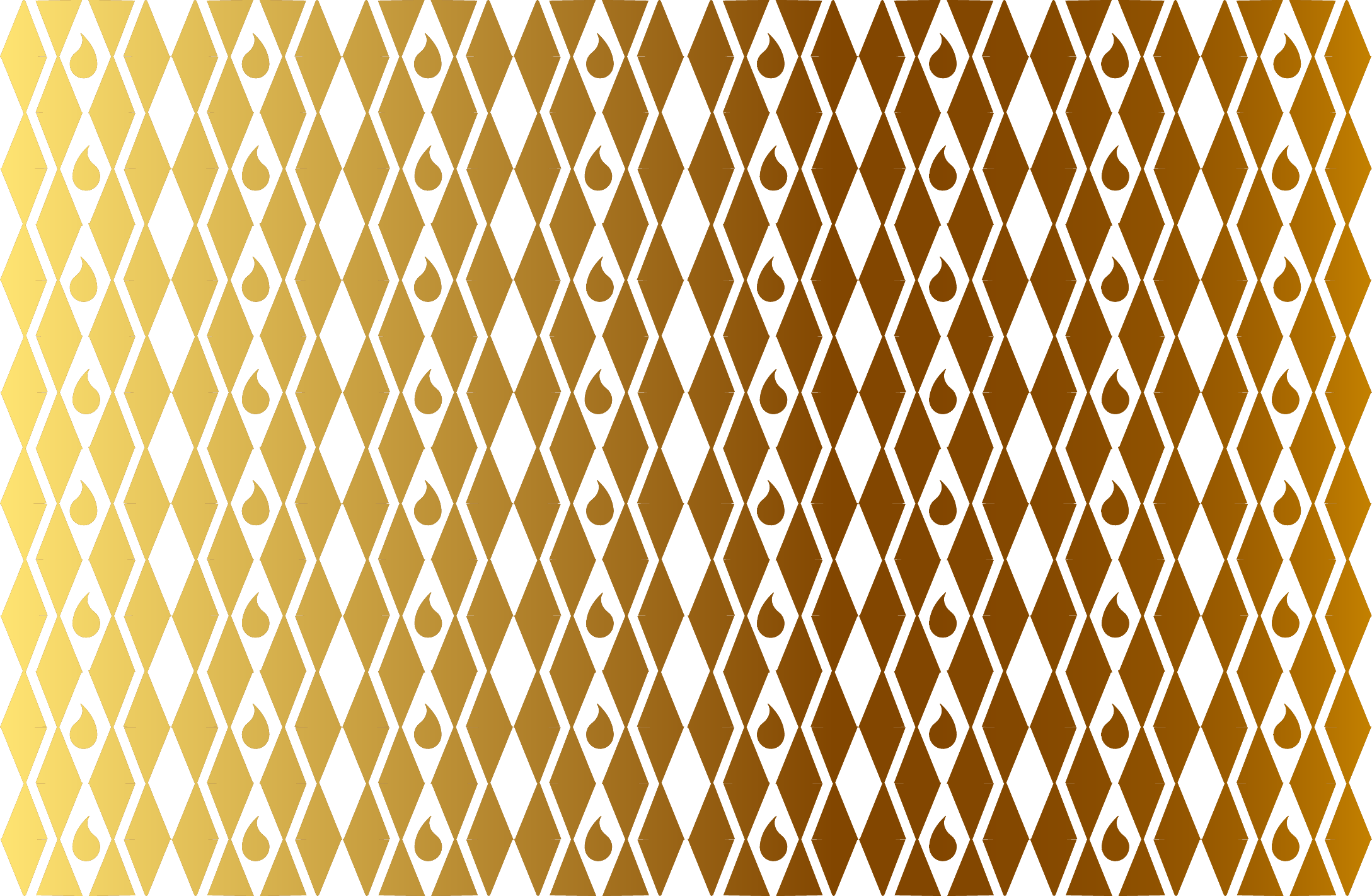 Motif N’AAM inspiré de la goutte de karité